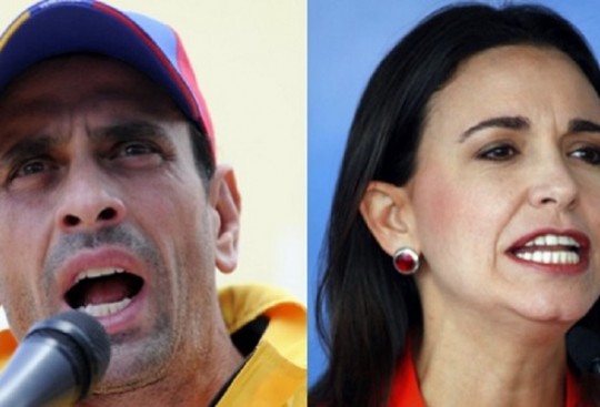 Capriles y Machado