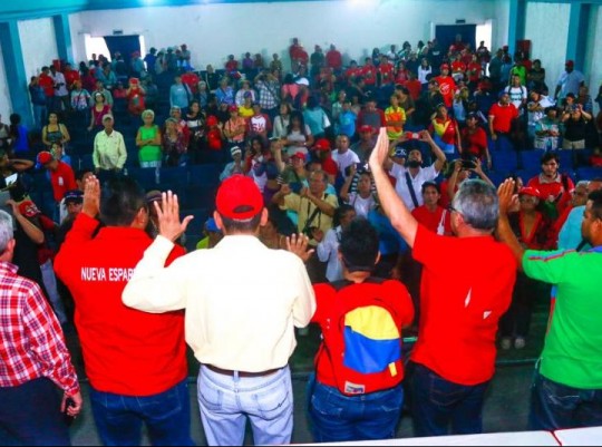Foto: Prensa PSUV Nueva Esparta