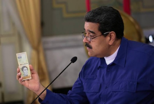 Maduro billetes soberanos