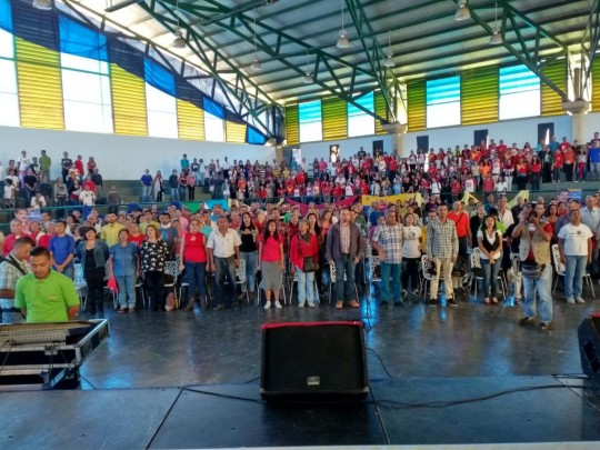 Militancia del eje metropolitano del Psuv en Mérida asistió a la Asamblea Informativa