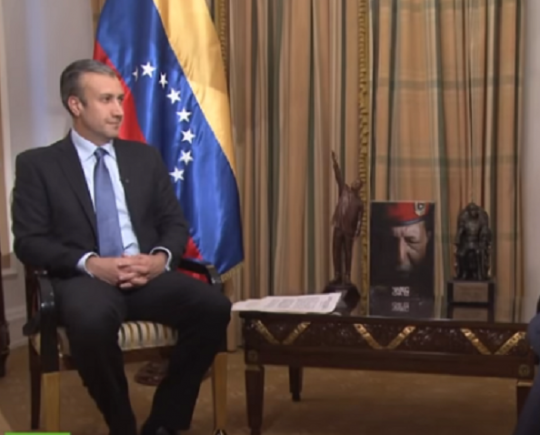 Foto: Captura de pantalla RT