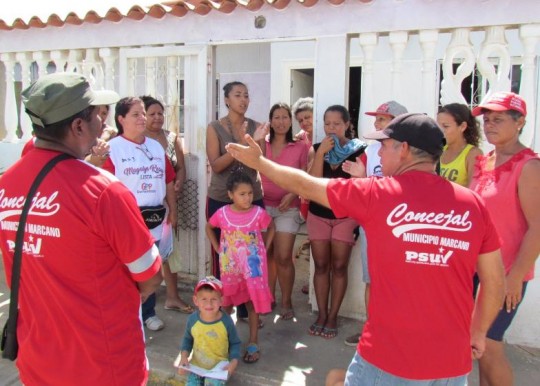 Foto: PSUV Gaspar Marcano