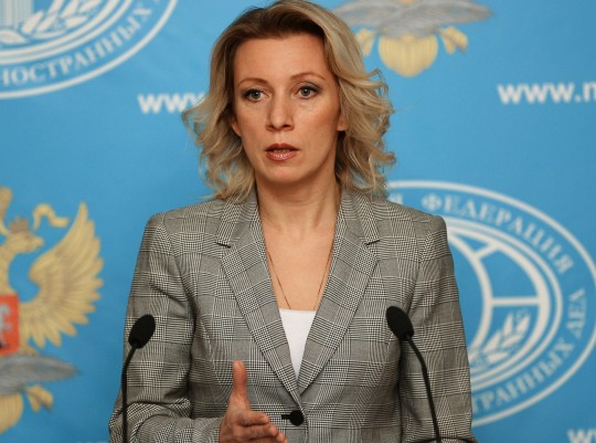 2728432 10/29/2015 Russian Foreign Ministry's spokesperson Maria Zakharova during a briefing on the current foreign policy issues. Maksim Blinov/RIA Novosti