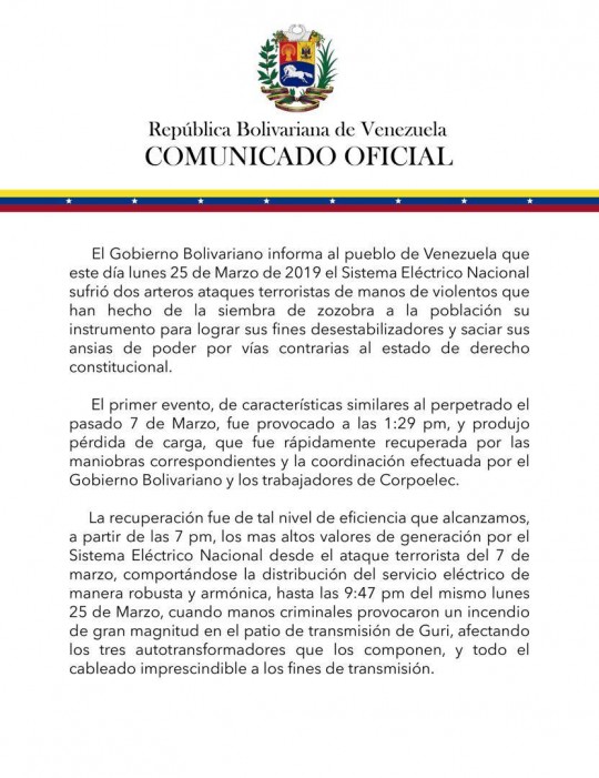 Comunicado 1