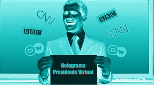 Holograma Guaidó