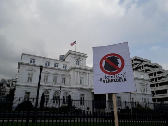 Solidaridad con Venezuela en Hamburgo 2, 13 abril 2019