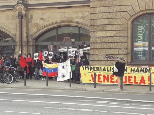 Solidaridad con Venezuela en Hamburgo 4, 13 abril 2019
