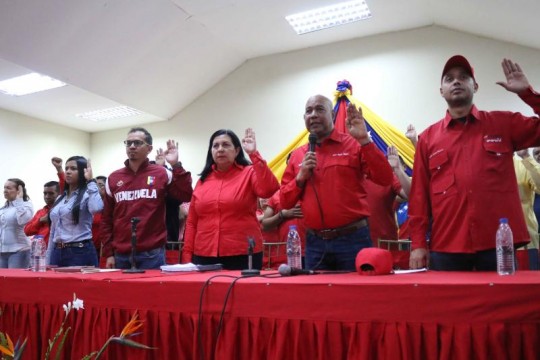 Juramentación del Buró Político