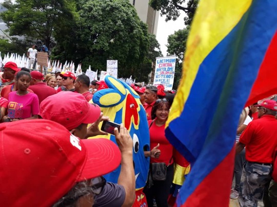 Pueblo en la calle