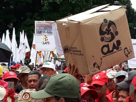 Pueblo en la calle