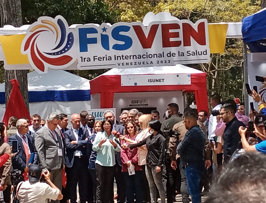 Vicepresidenta Delcy Rodríguez inaugura Feria Internacional de la Salud ...