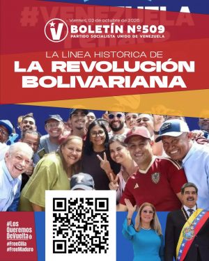 Edición 539 del Boletín Informativo del PSUV